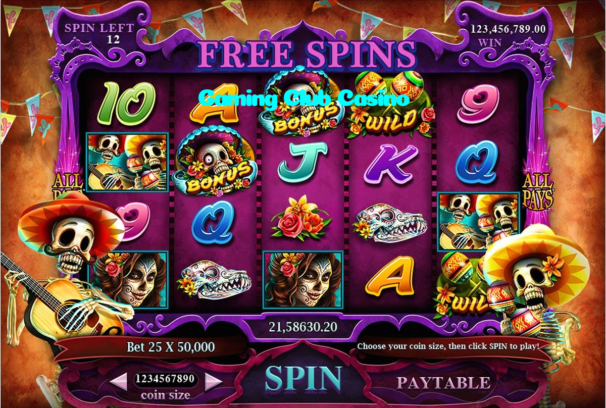 Gaming Club Casino casino presented on mobile device in Pakistan with slots and live games